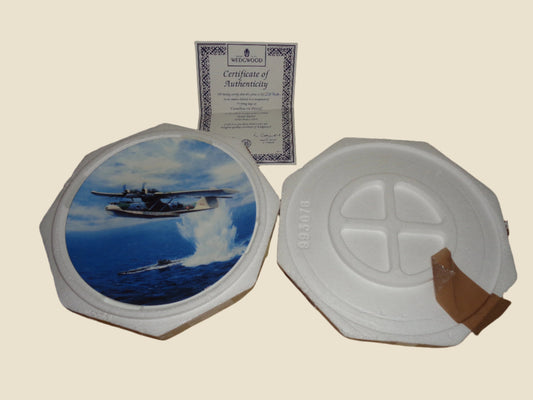 Wedgwood Catalina On Patrol Commemorative Collector's Plate Number 221A