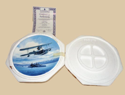 Wedgwood Valiant Wings Commemorative Collector's Plate Number 2229A