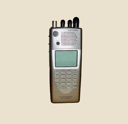 Yupiteru MVT-9000 MkII Multiband Handheld Receiver / Scanner 12 Volts DC