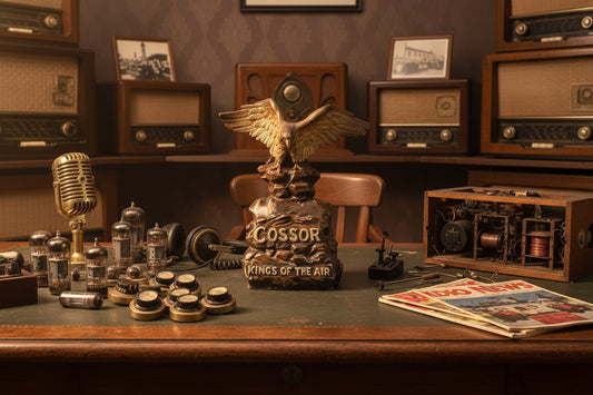 1930s Cossor Eagle Kings Of The Air Advertising Figurine Number 285