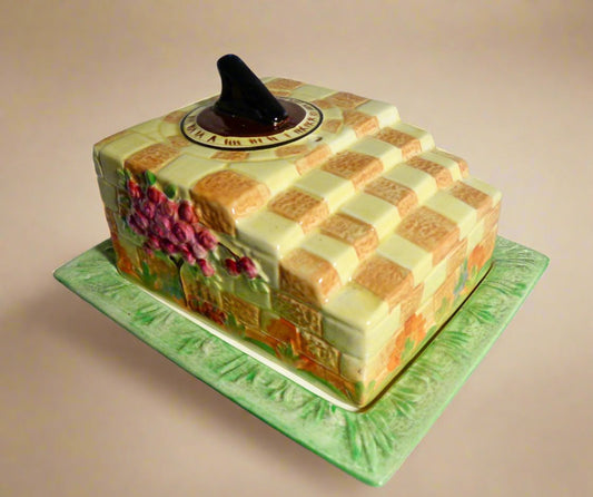 1930s Sundial Beswick Ware China Cottage Cheese Dish Model 542