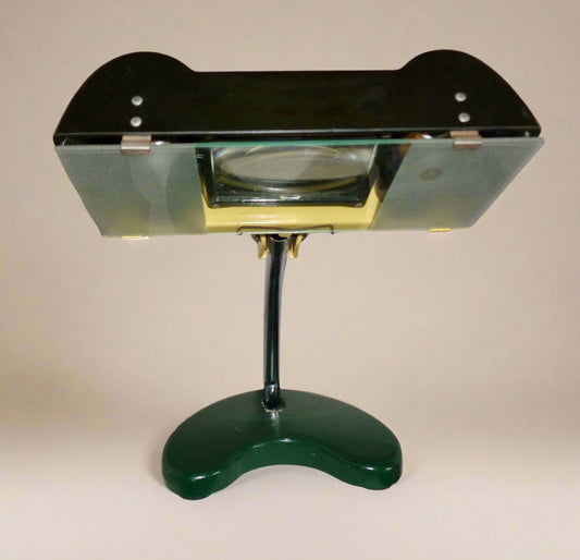 1940s Magnifying Desk Lamp EDL Lens-Lite Hawk