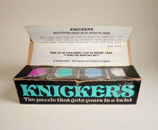 1980s Cube Puzzle Knickers Manufactured by Wellingtons Ltd