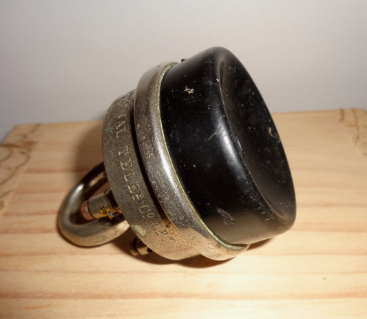 Antique French Made Pocket Telephone Receiver For The National Tele Co