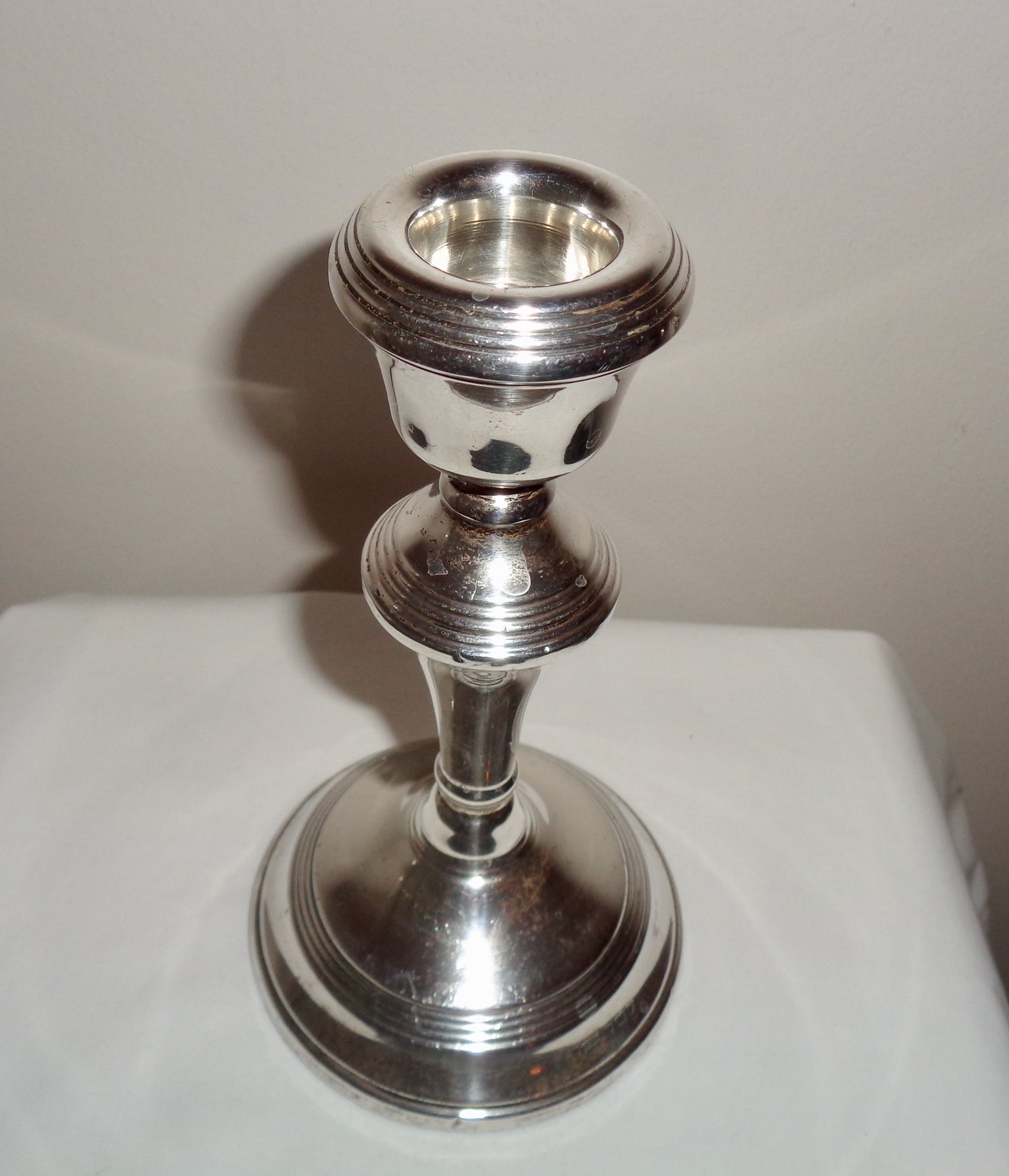 1971 Broadway & Co Birmingham Sterling Silver Candle Stick