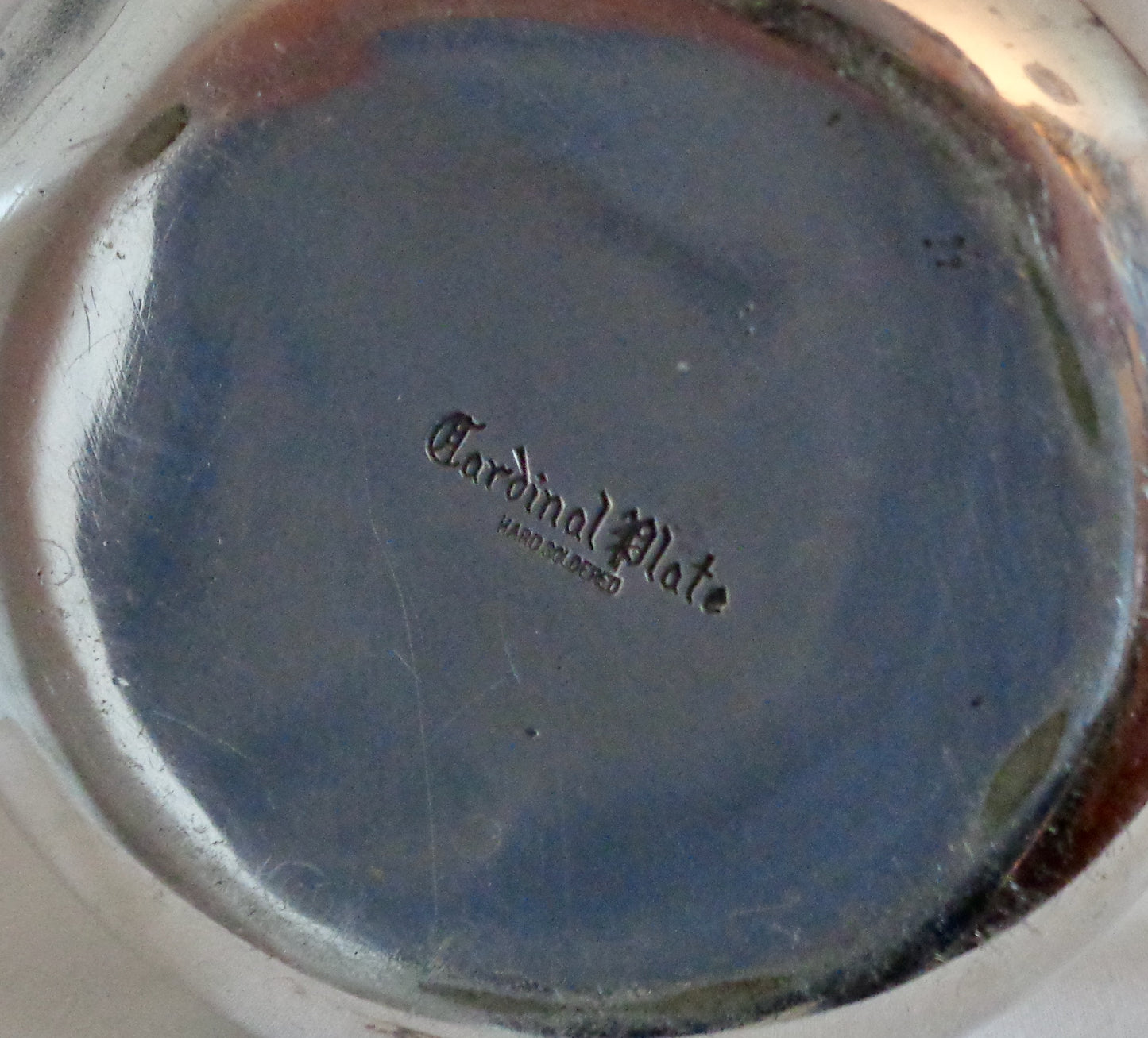 1937 1 Pint Cardinal Plate Silver Tankard Drinks Measure By Goldsmiths