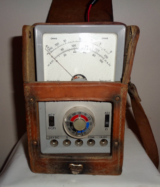 Post Office Multirange Meter Model 12C/1 Includes Leather Case & Leads