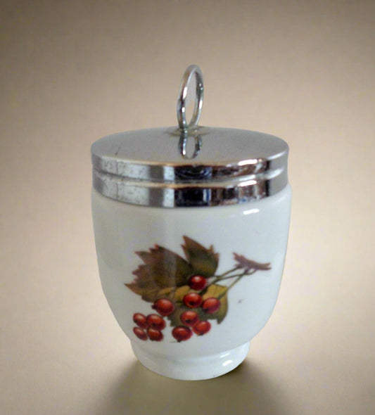 Vintage Royal Worcester Evesham King Size Egg Coddler