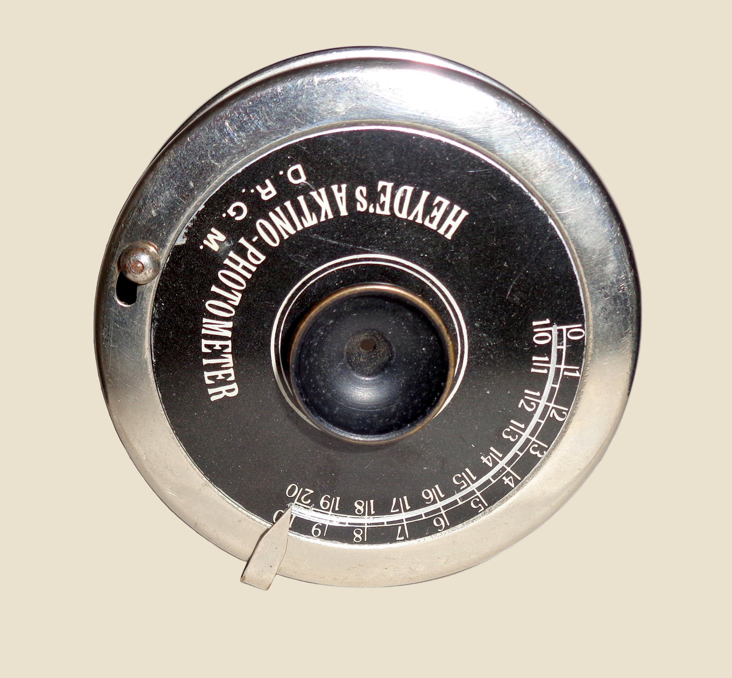 Antique Heyde's Aktino Photometer Exposure Meter