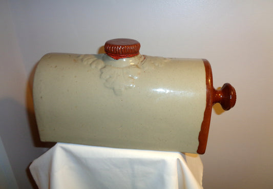 Antique Stoneware Denby Bourne Pottery Hot Water Bottle