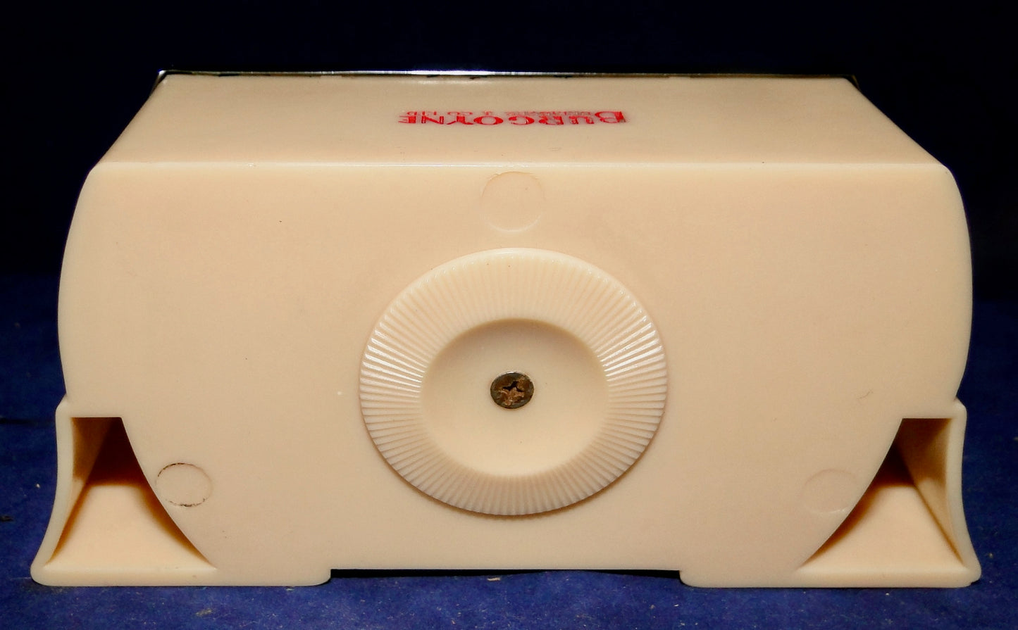 Vintage White Bakelite Smiths Bimetallic Thermometer