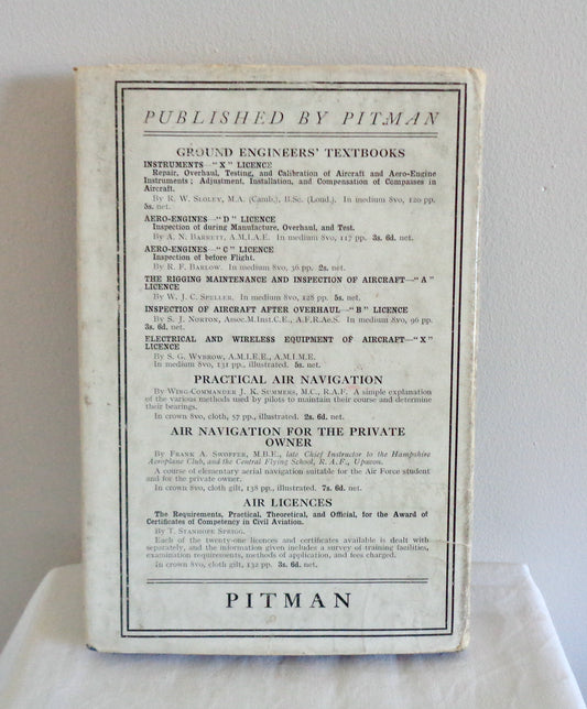 1937 How To Find Your Way In The Air By GW Ferguson