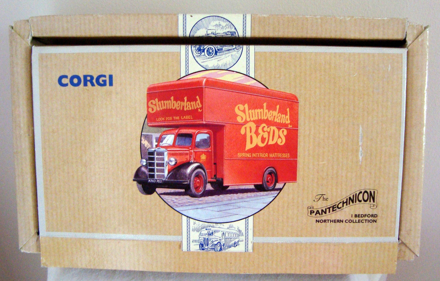 1991 Corgi Slumberland Beds Model Commercial Bedford Truck