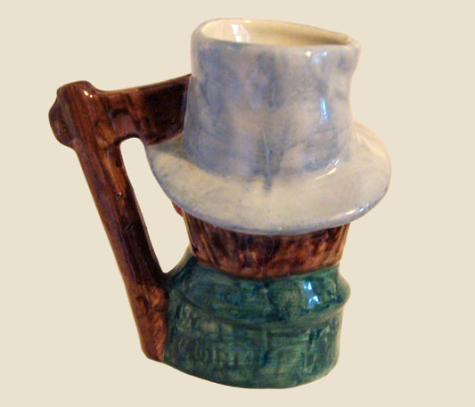 Vintage Artone Miniature Character Jug Of Uncle Tom Cobley