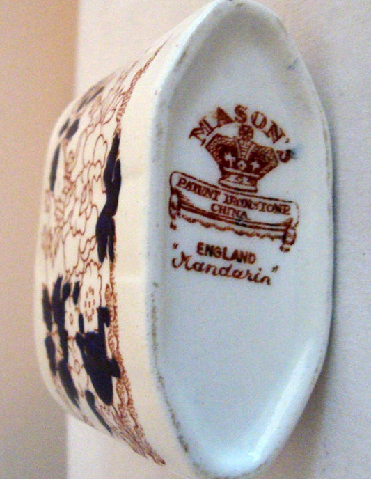 Masons Ironstone Cocktail Stick Holder Mandarin pattern