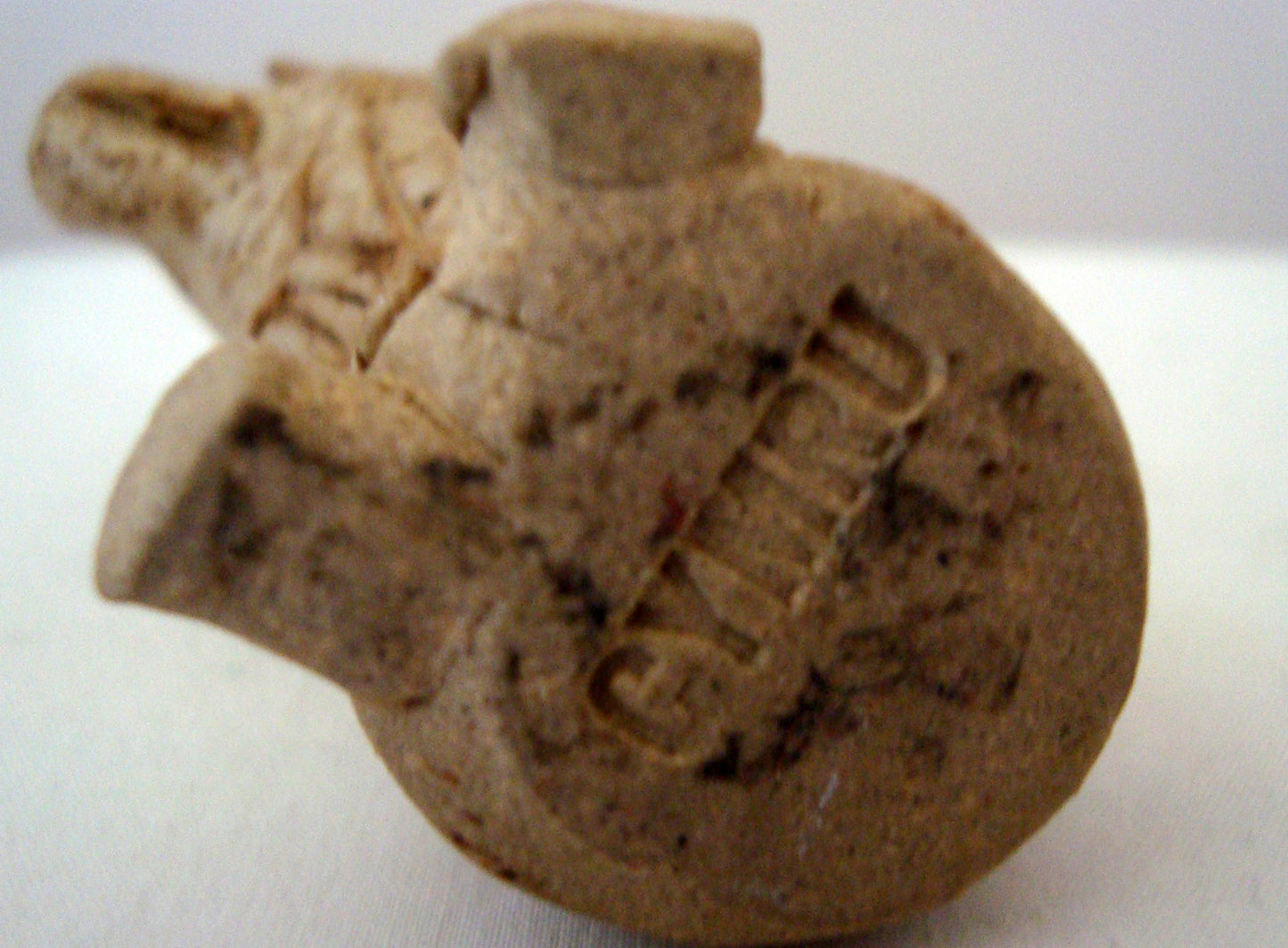 Vintage Welsh Cymru Stone Ware Pig Figurine