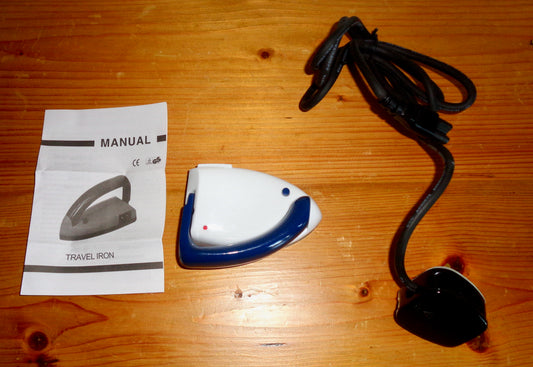 1990s Mini Marks and Spencer Travel Iron