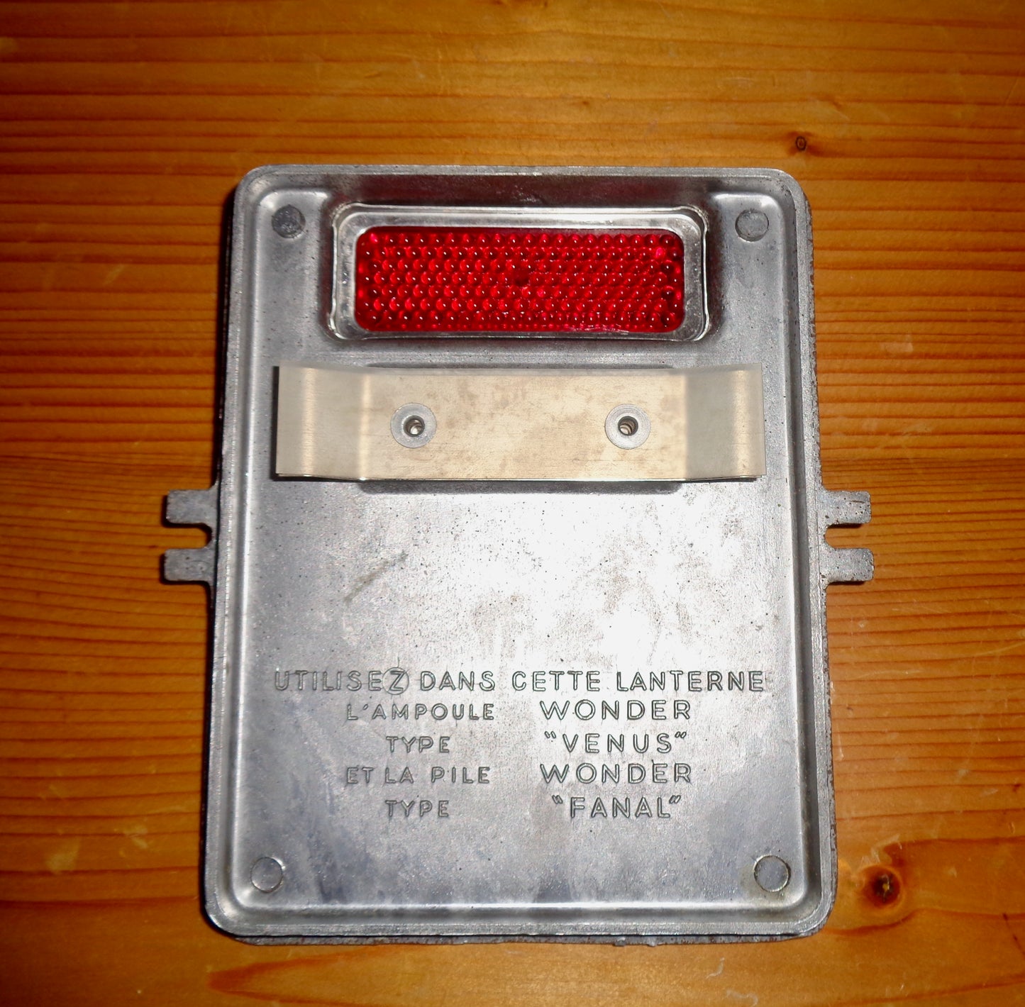 Vintage Wonder Agral SNCF French Railway Signalling Industrial Lantern