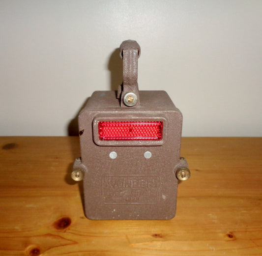 Vintage Wonder Agral SNCF French Railway Signalling Industrial Lantern