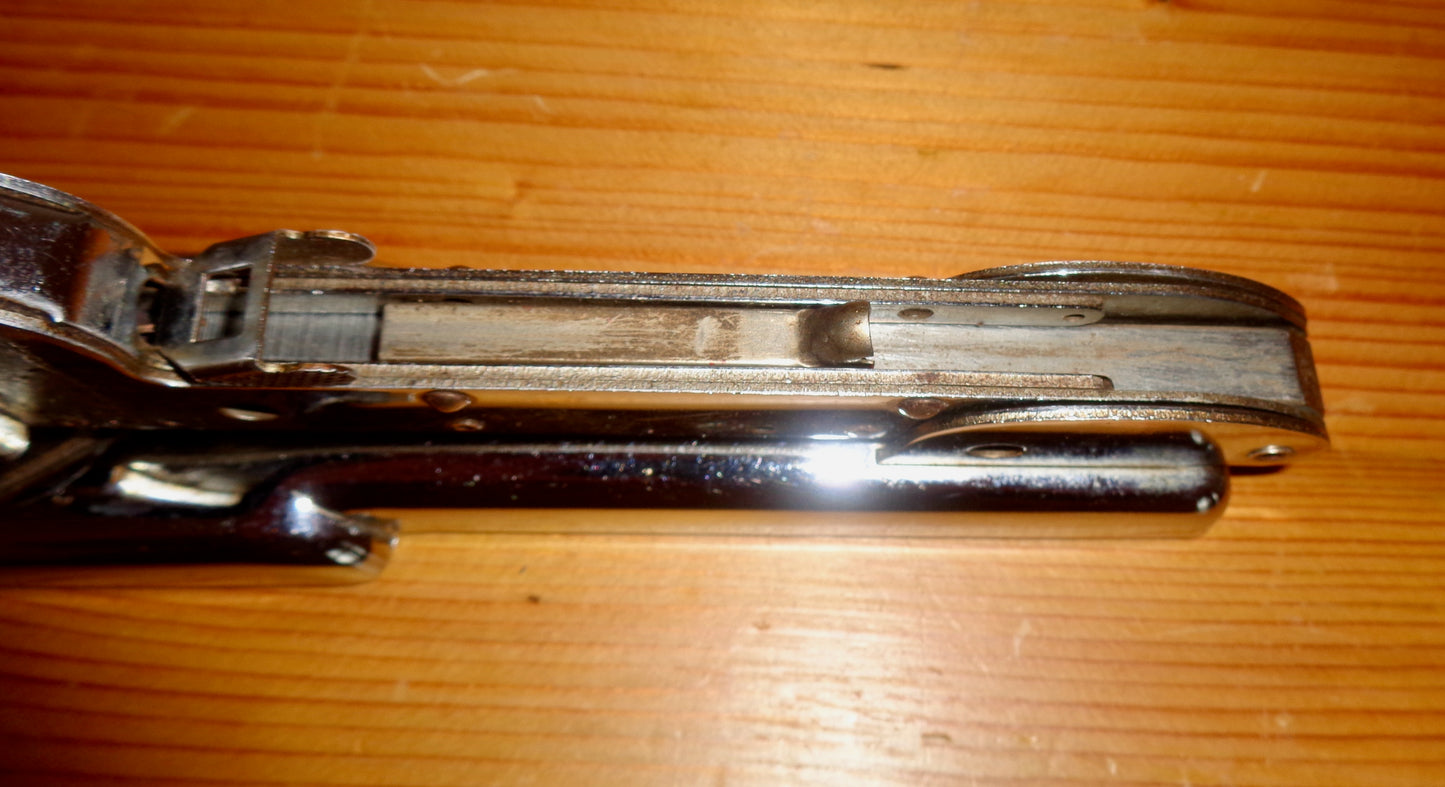 Vintage Small Metal Ofrex Sansom 60 Desk Stapler