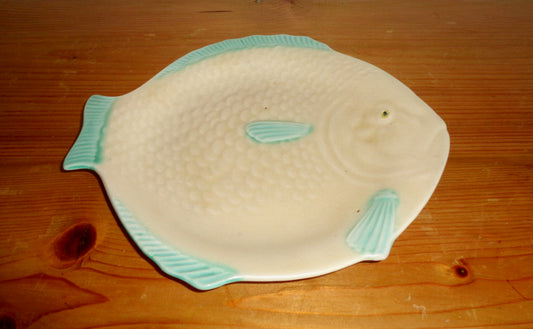 1930s Shorter & Son Staffordshire Pottery Fish plate