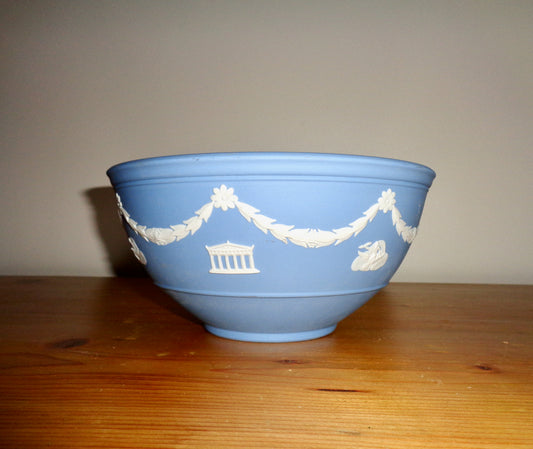 Wedgwood Blue Jasperware Fruit Bowl