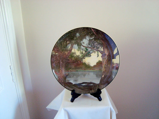 Royal Doulton Murray River Gums Photolithography collector's plate D6425