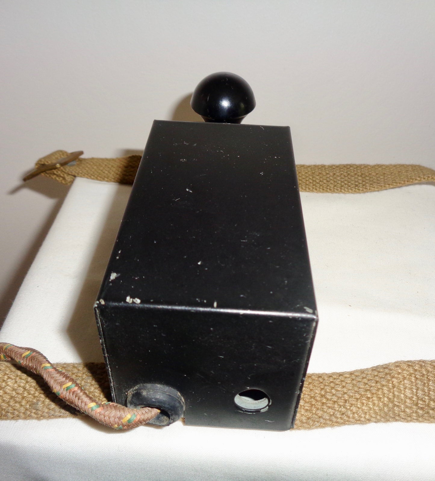 WW2 Morse Key & Plug Assembly 9A WT 8 Amp No.2 Mk III