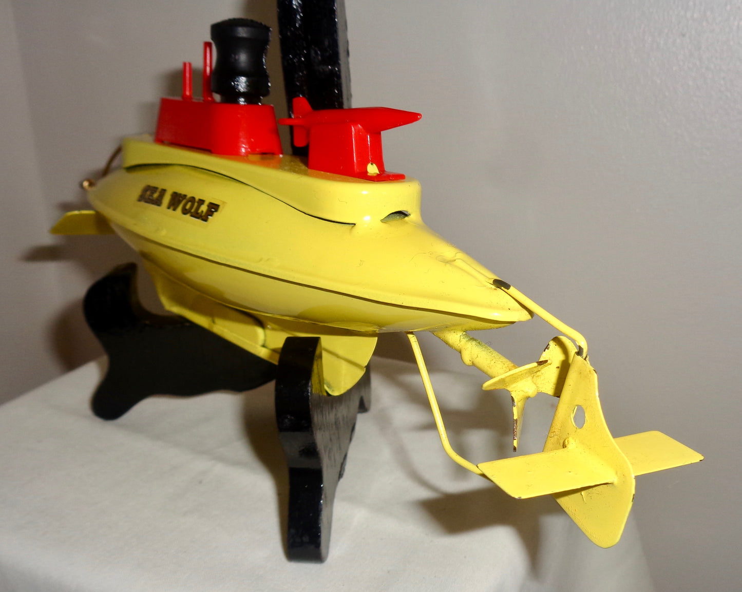 1970s Sutcliffe Clockwork Model Sea Wolf Atomic Submarine