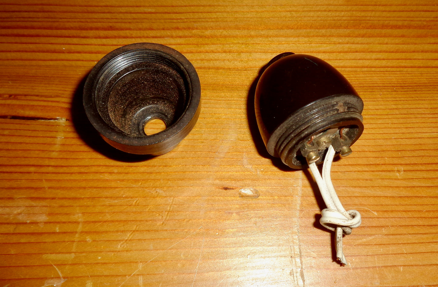 Vintage Bakelite British Butler Bell Push