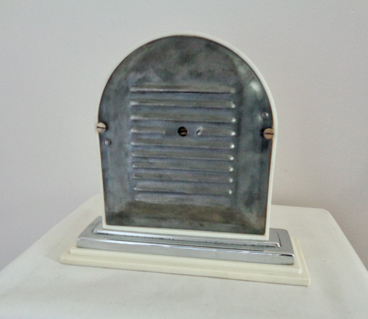 1930s Thermodial White Bakelite Bimetallic Thermometer