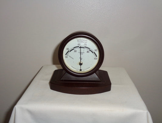 Vintage Brown Bakelite Rototherm Thermometer