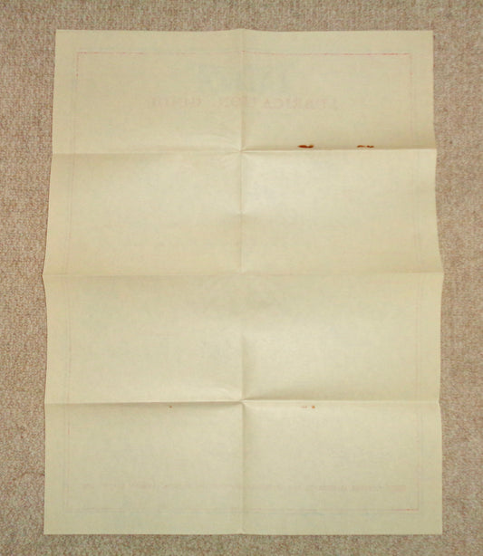 1930s Talbot 105 Classic Car Castrol Oil Lubrication Chart In An Envelope