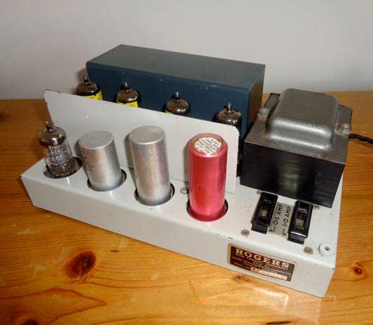 1960s Rogers Cadet 3 Valve Power Amplifier