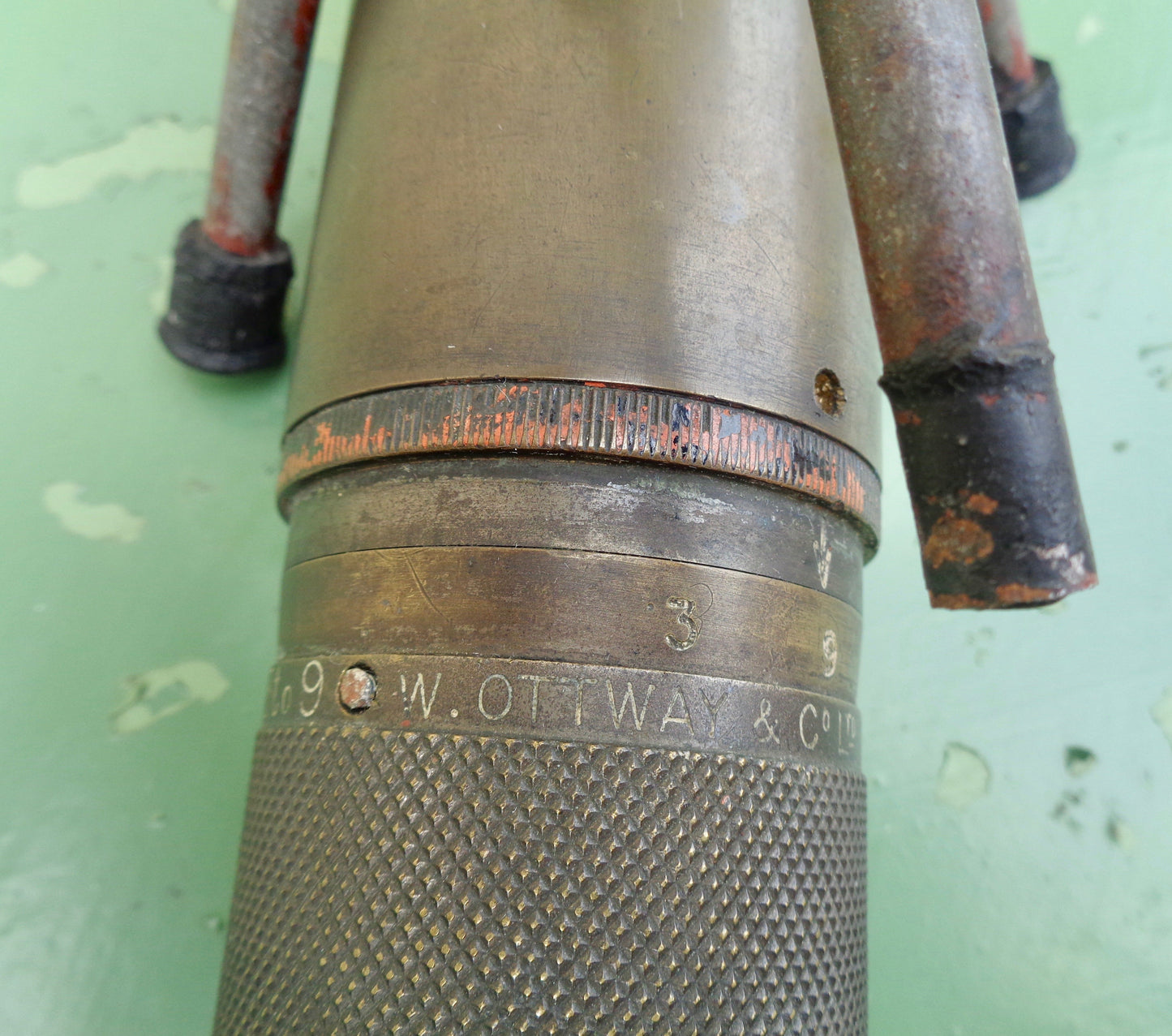 1916 WW1 Ottway Naval Gun Sighting Telescope VP 3 to 9 4752