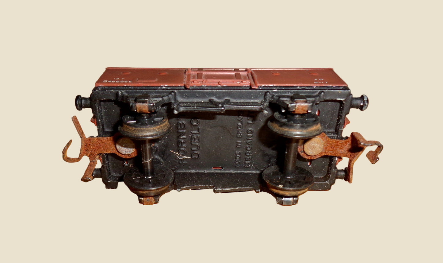 Vintage Hornby Dublo OO 13T Steel Goods Wagon B486865