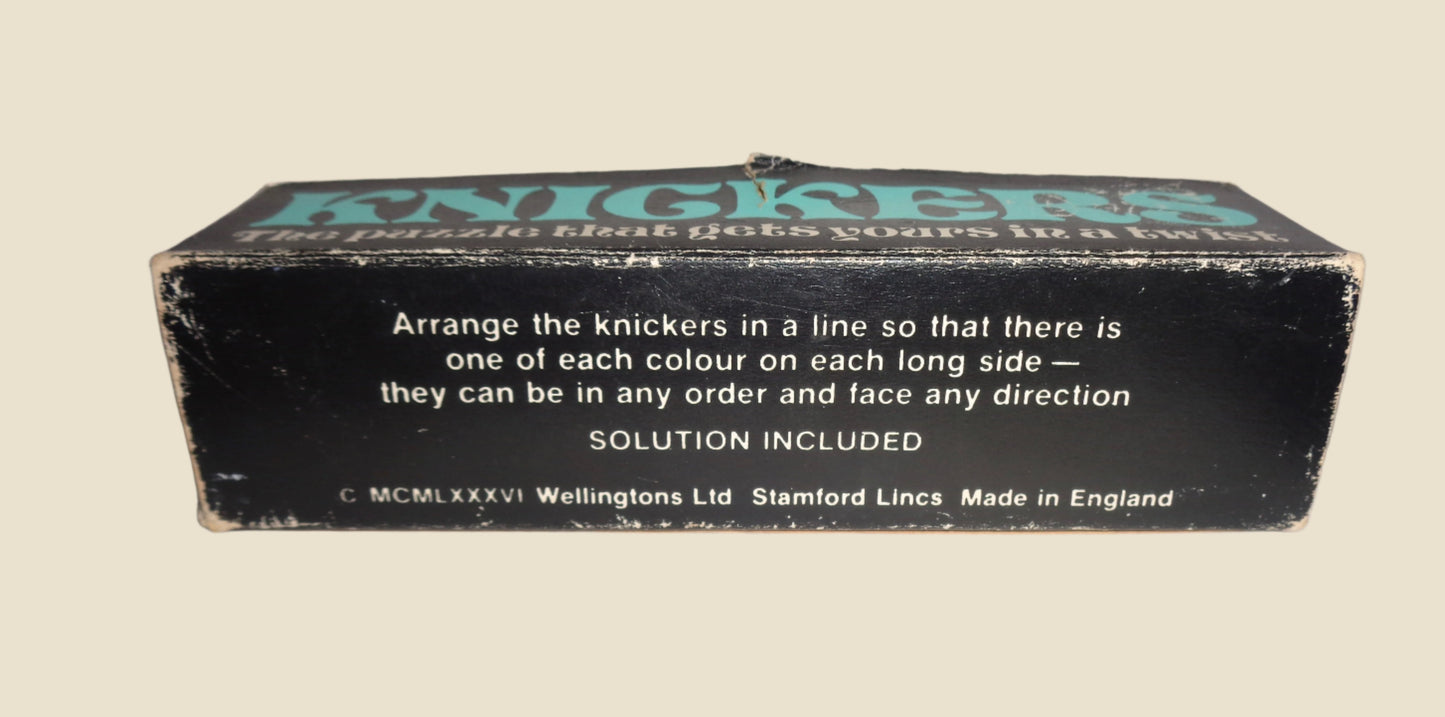 1980s Cube Puzzle Knickers Manufactured by Wellingtons Ltd