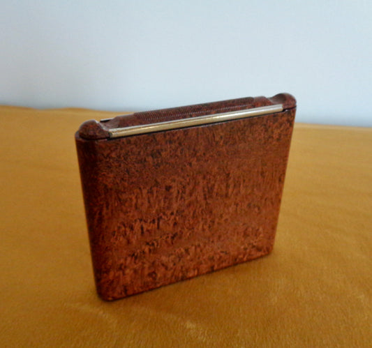 1930s Parker Super Wunup Dunhill Cigarette Case Made from Red-Brown Bakelite