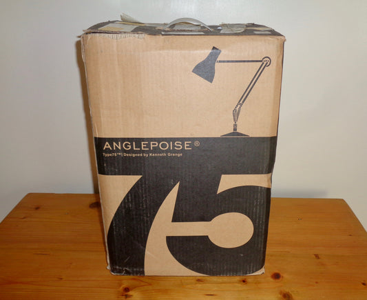 Anglepoise Type 75 Silver Lustre Desk Lamp By Kenneth Grange