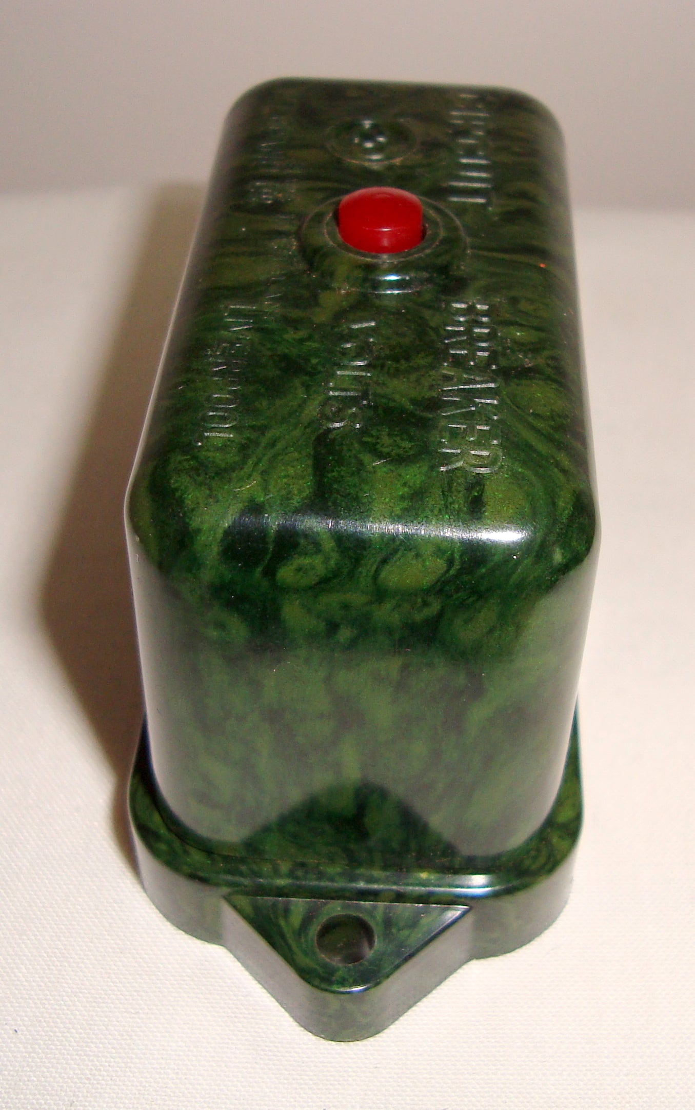 1930s M288 Hornby Meccano 20 Volt Green Bakelite Circuit Breaker