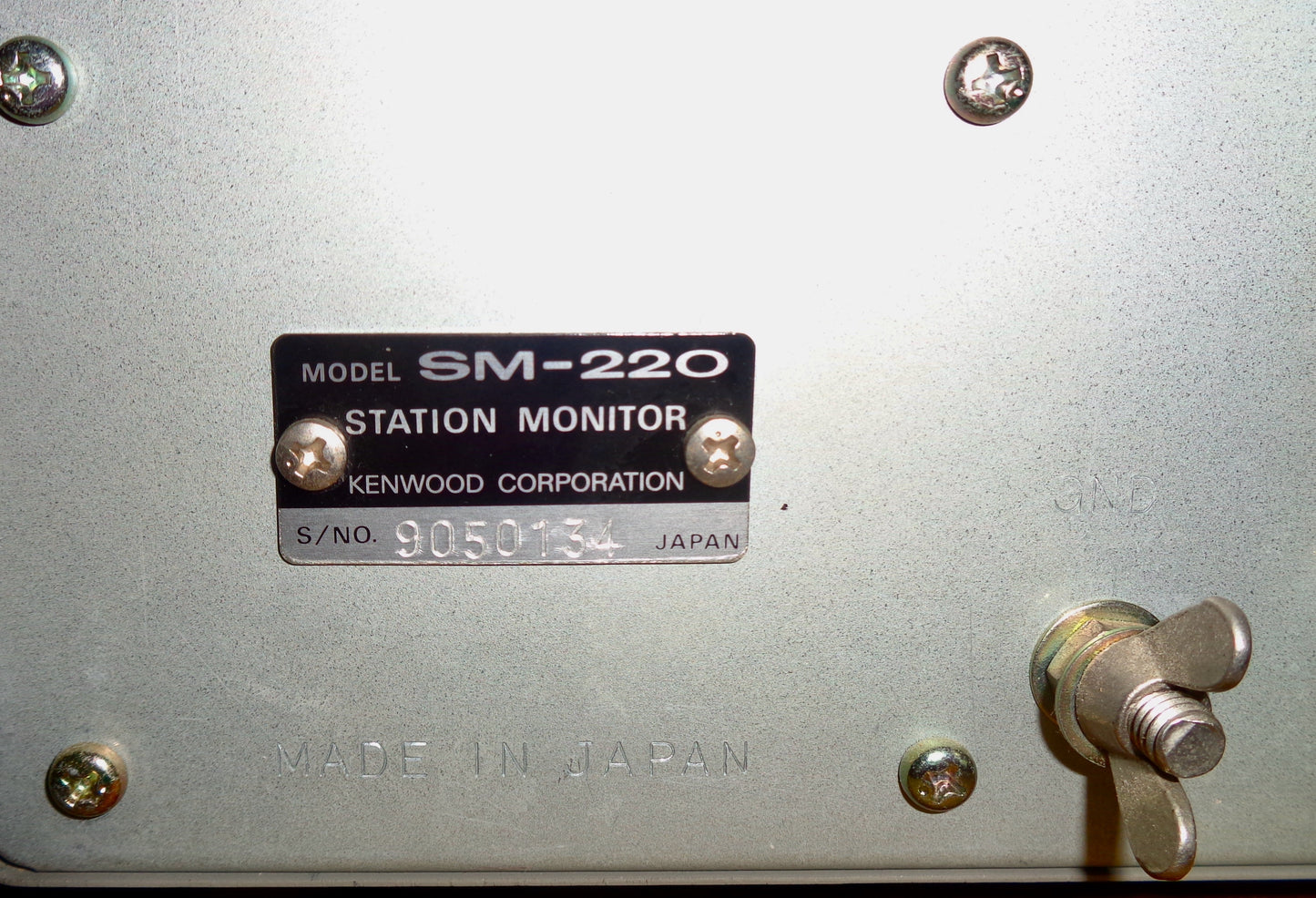 Kenwood SM220 Station Monitor Scope