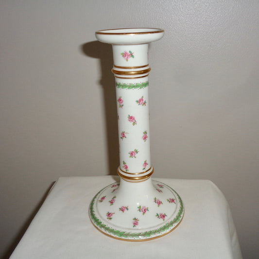 Antique Minton China Candlestick