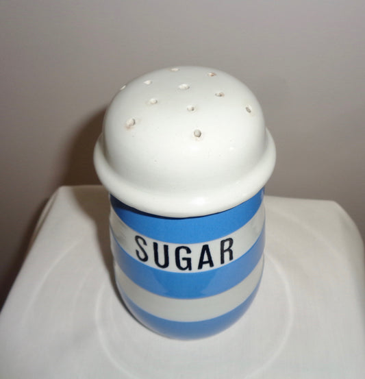 Vintage TG Green Cornishware Sugar Shaker
