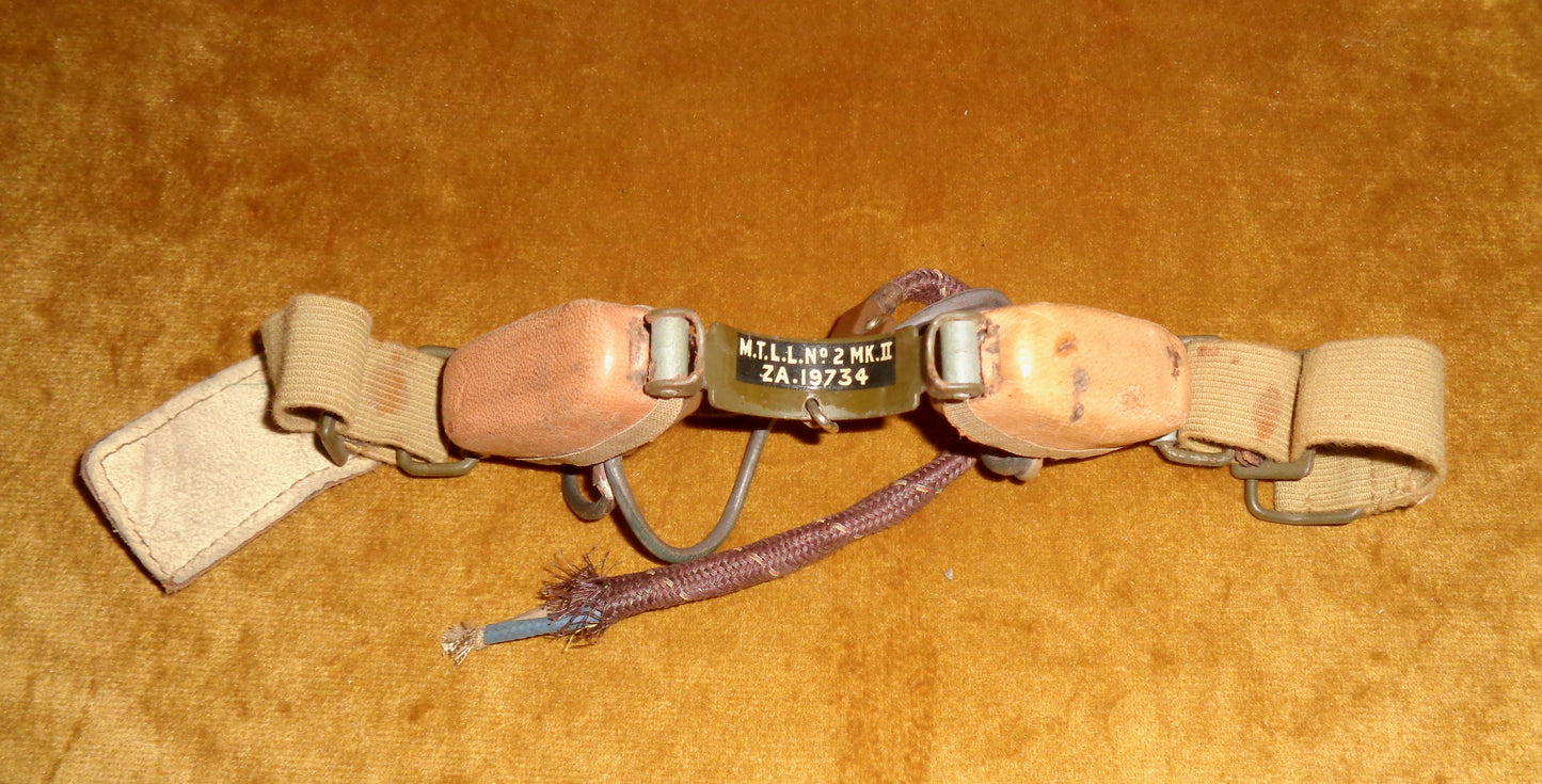WW2 WS38 MTLL No.2 Mk II Throat Microphone ZA 19734