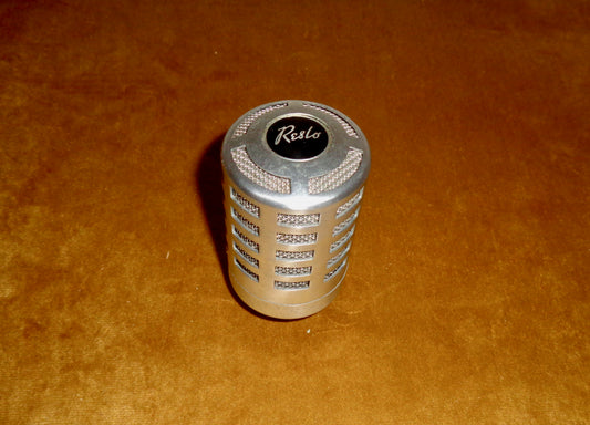 1960s Reslo URH HiZ High Impedance RV Ribbon Microphone