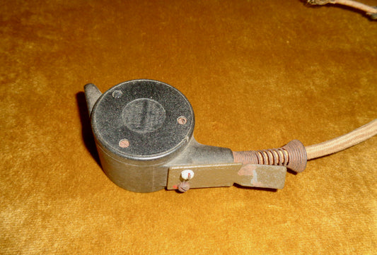 WW2 Type DM1 Whistle Microphone Made For Use With The Canadian WS58