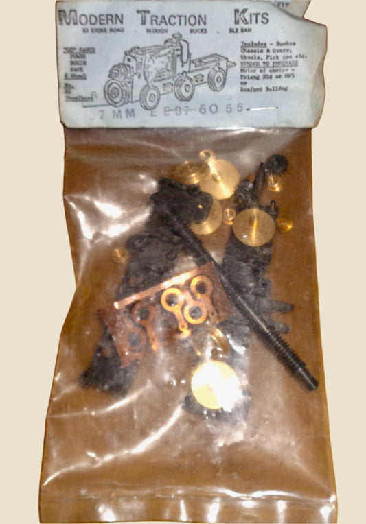 Vintage OO Gauge 6 Wheel Motor Bogie Model Kit By Modern Traction Kits (MTK)