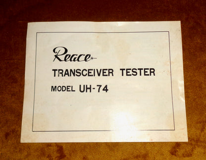 Reace Altai Transceiver Tester UH74 SWR and Power Meter