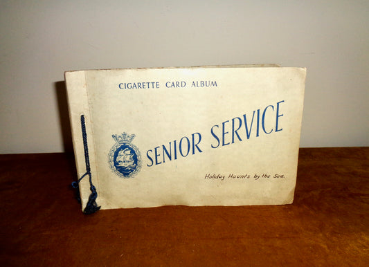 1937 Holiday Haunts By The Sea Senior Service Cigarette Card Album