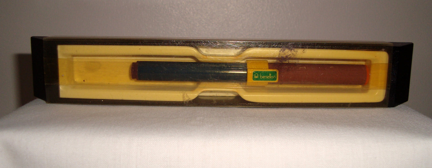 Vintage Diplomat Metal Fountain Pen Made For Benetton